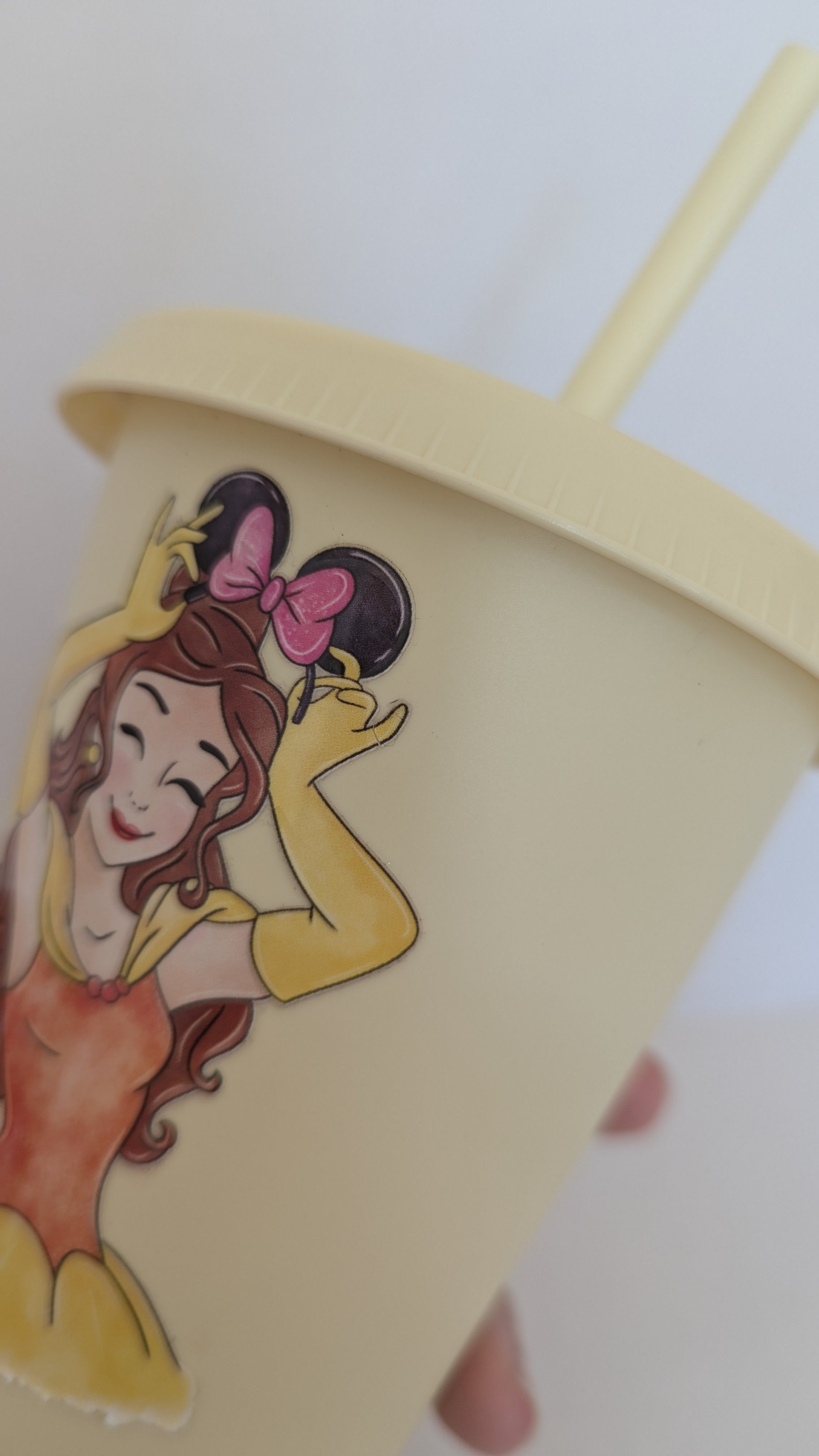 Ex display yellow princess cup