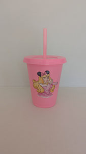 Ex display pink princess cup