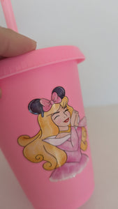 Ex display pink princess cup