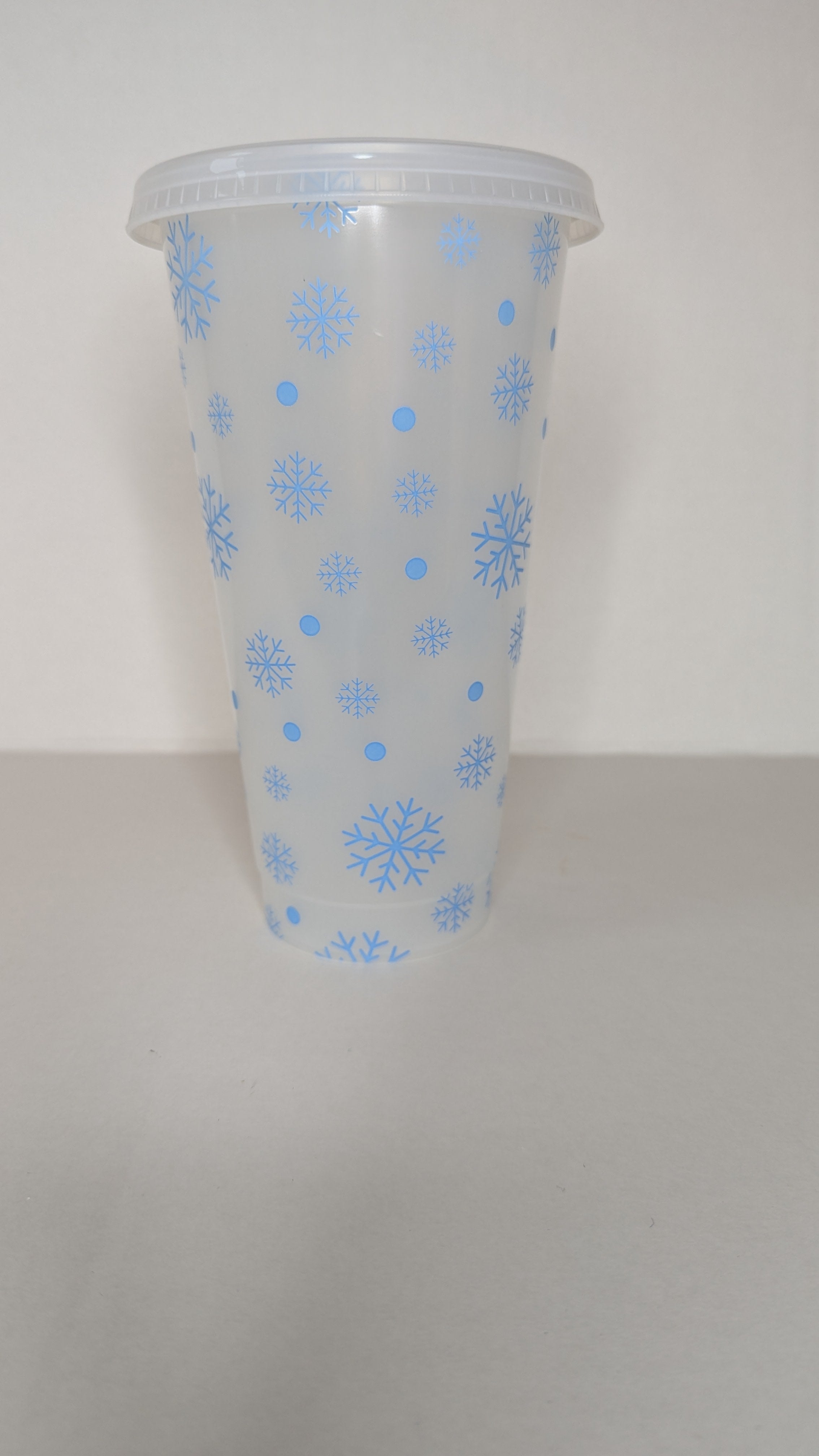 Snowflake cold cup