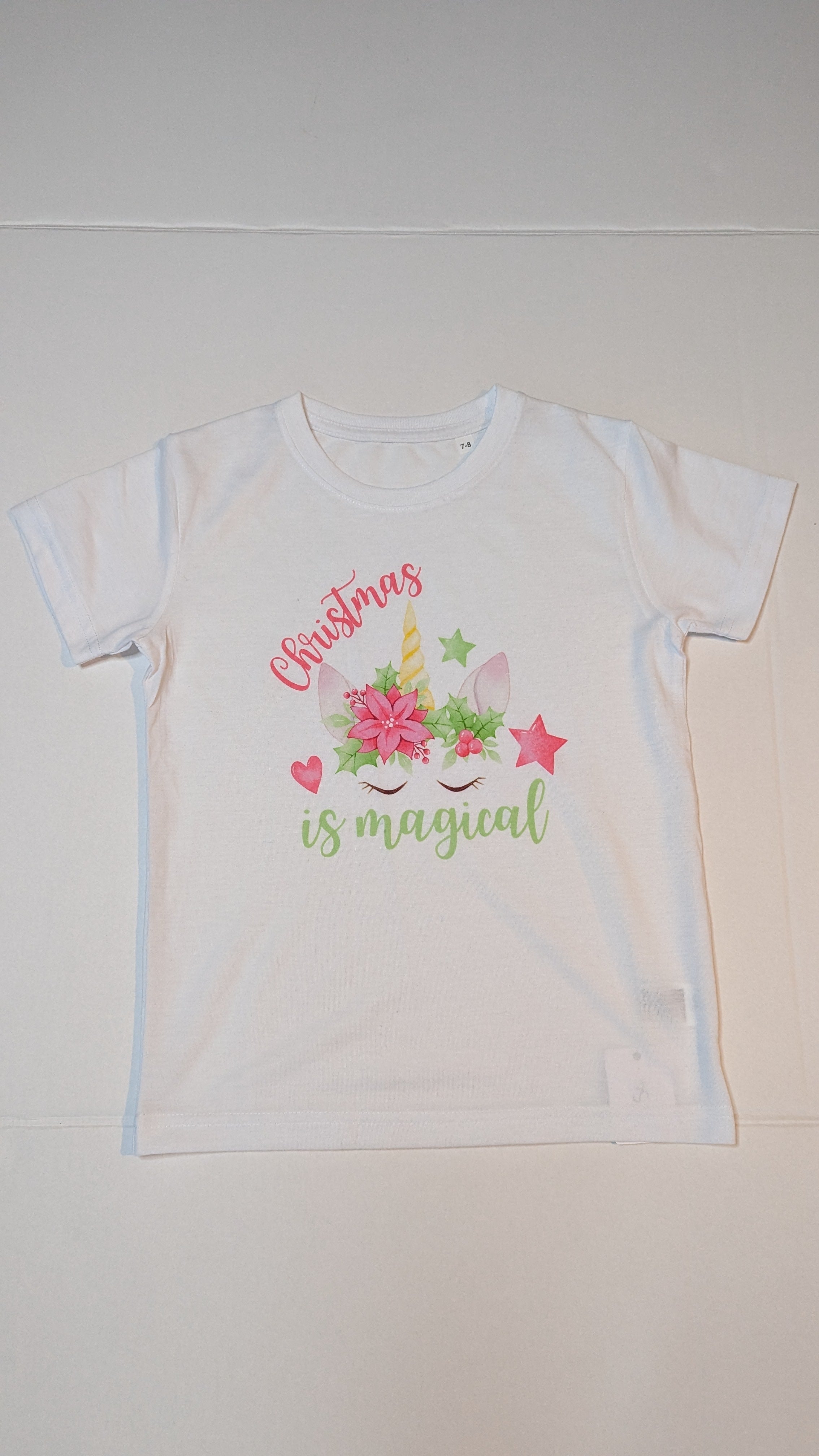 Unicorn xmas tshirts