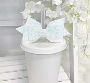 Straw Topper Bow