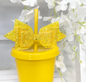 Bow Straw Topper