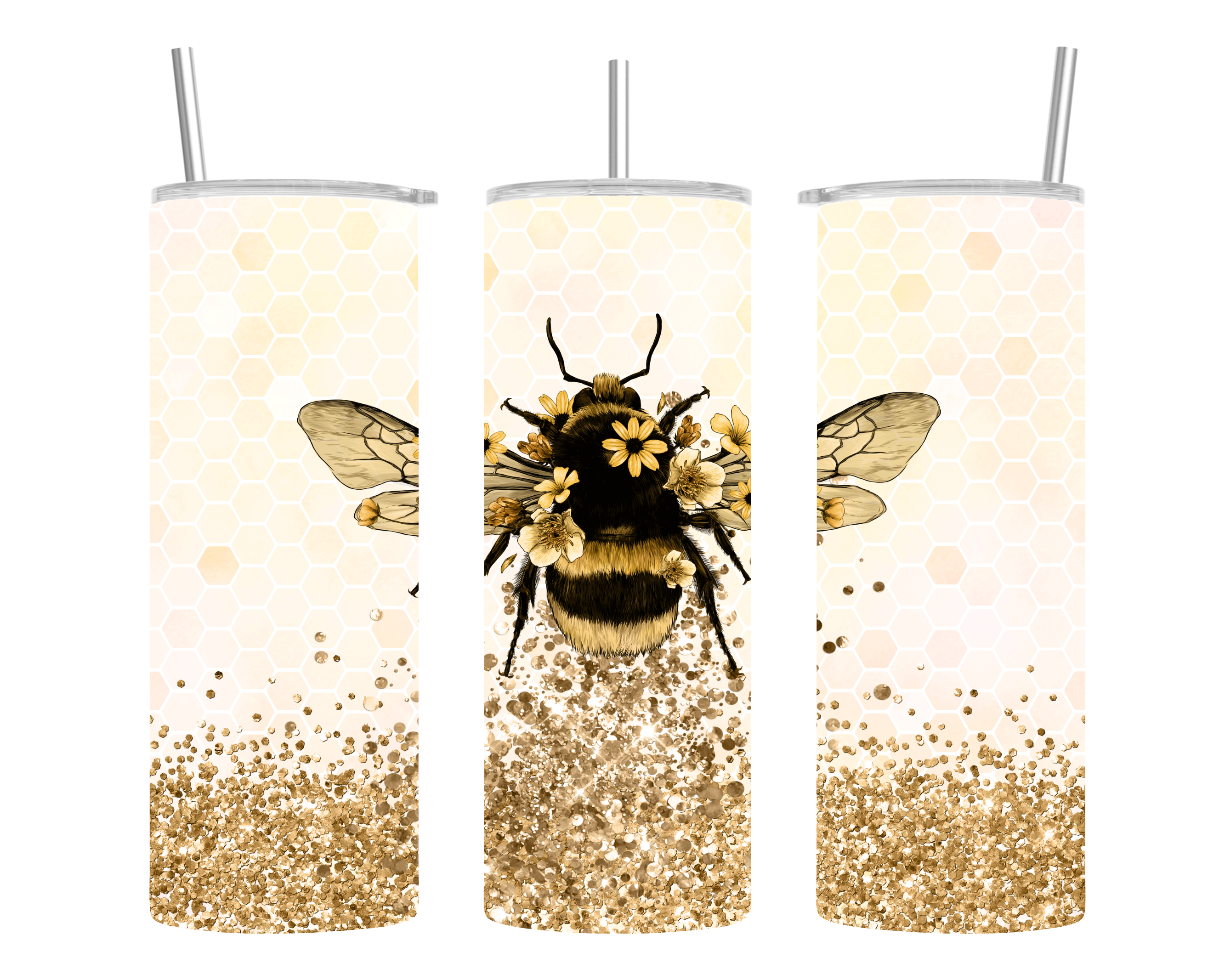 Tumbler Bee Designs