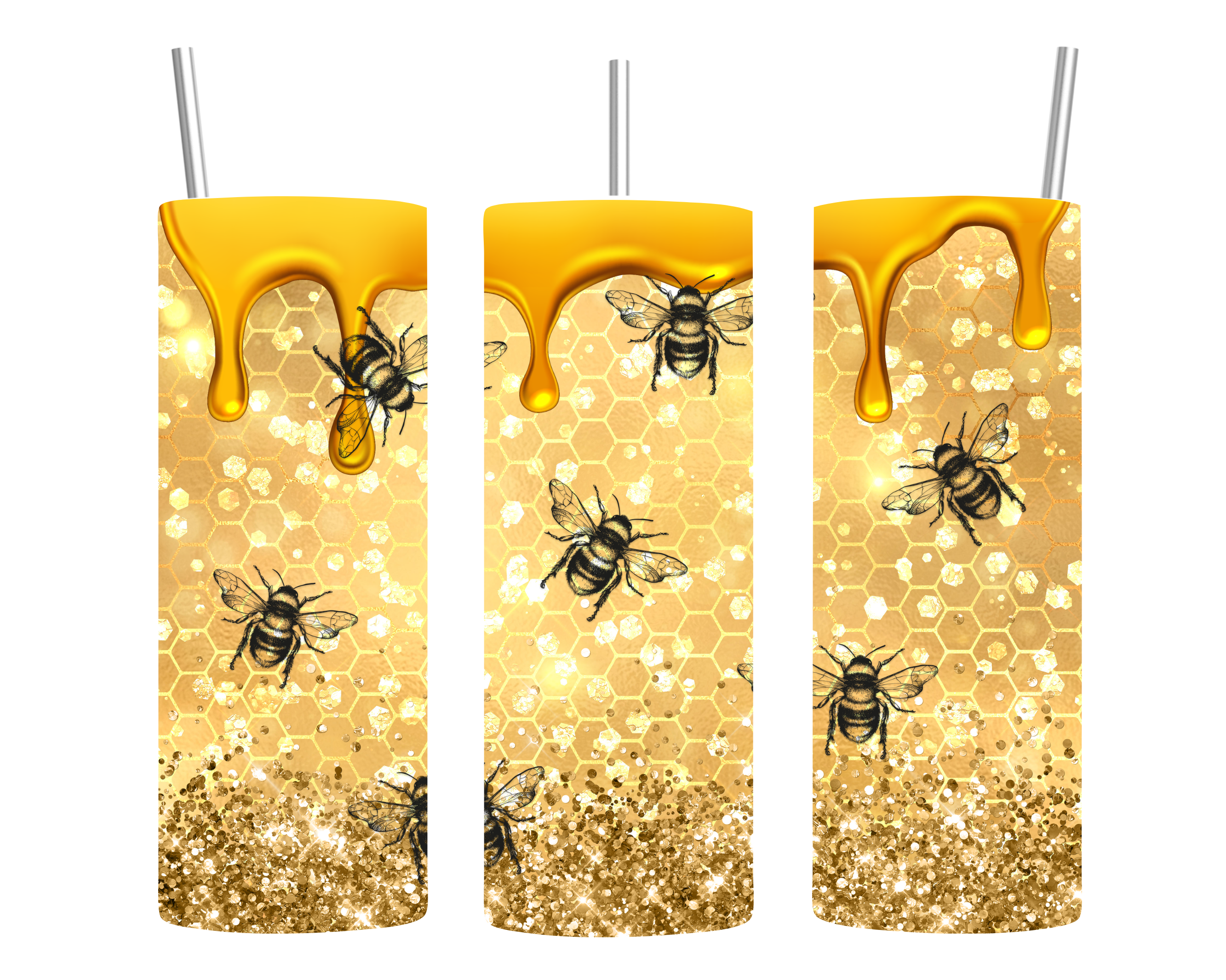 Tumblers- Bee designs