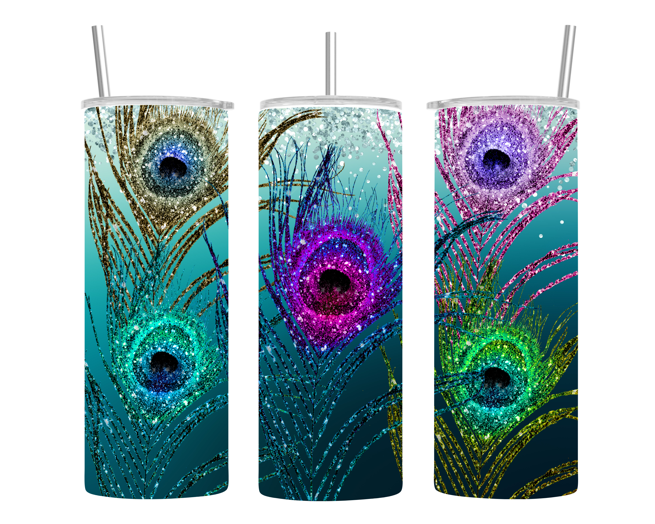 Tumblers- Glitter designs