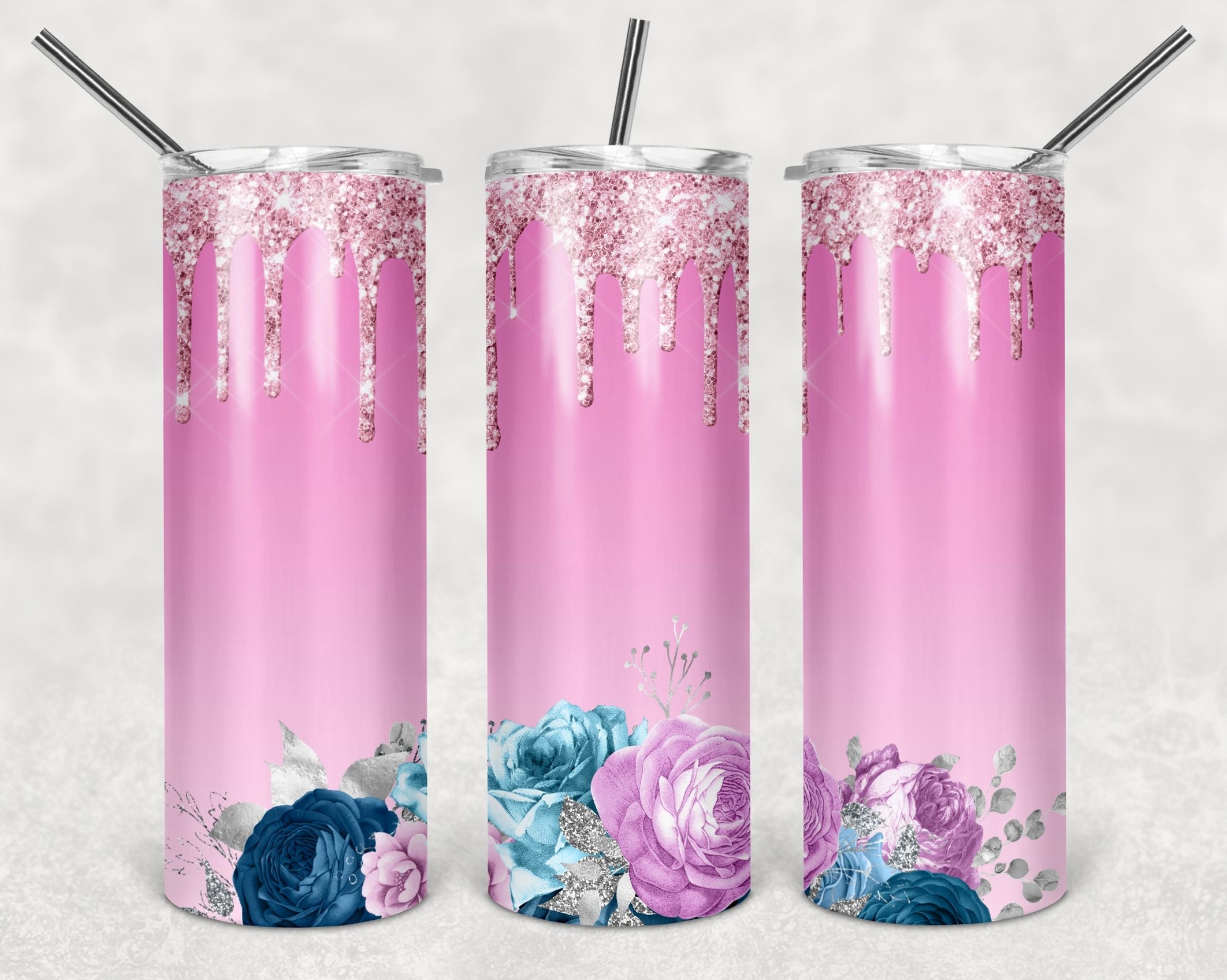 Tumblers- Glitter designs