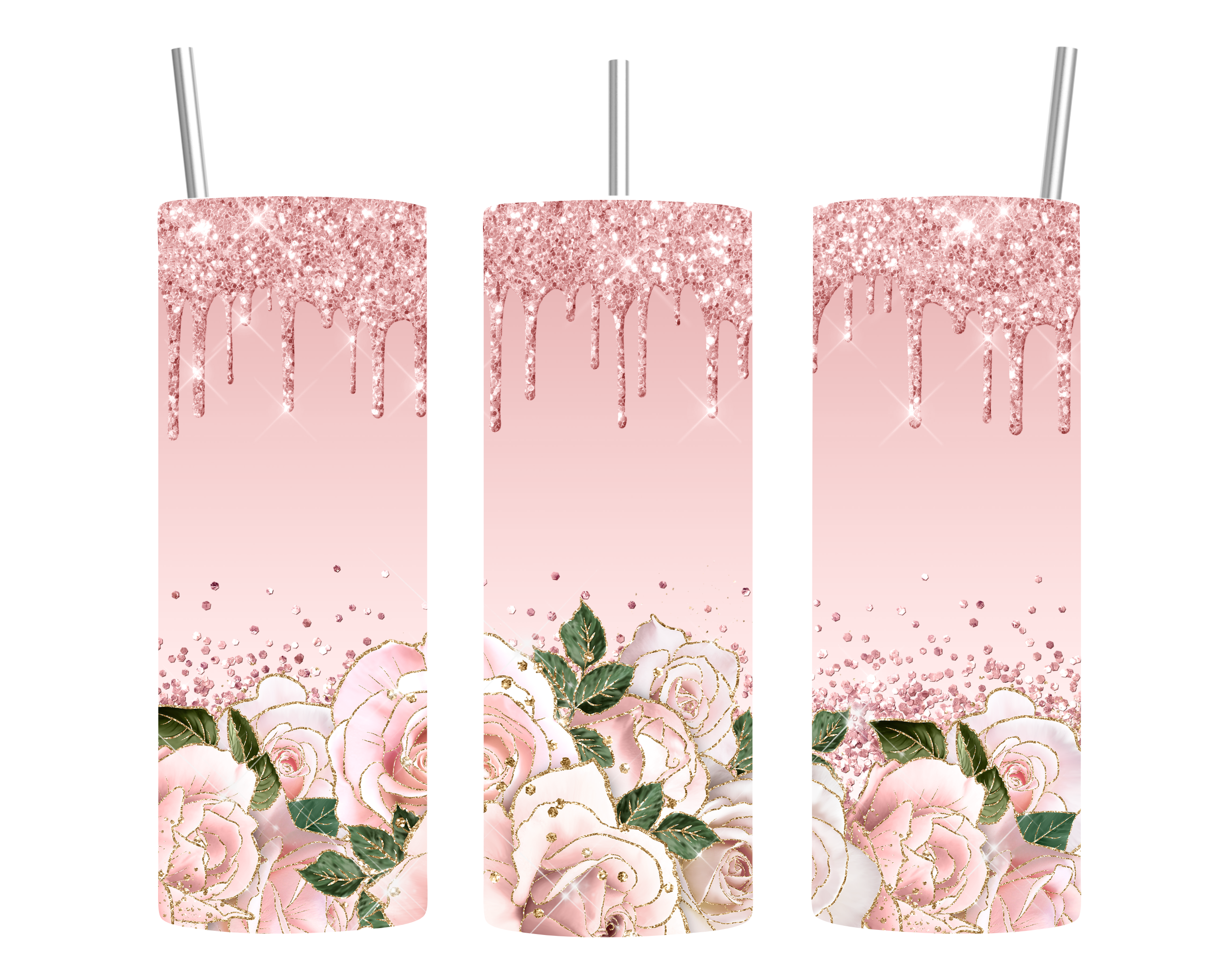 Tumblers- Glitter designs