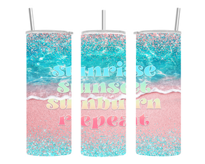 Tumbler- Summer/beach designs