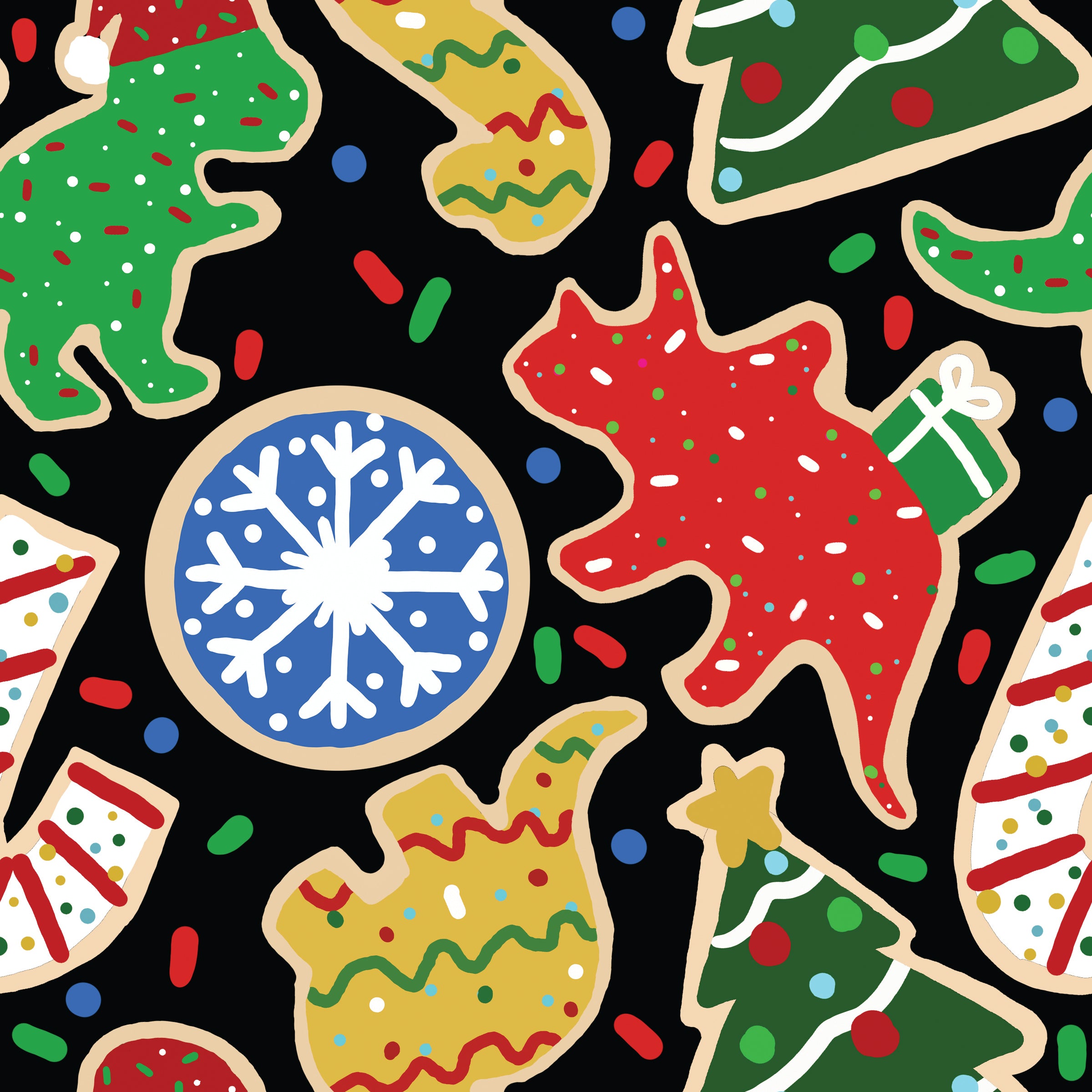 Christmas Cookies (2 colours)